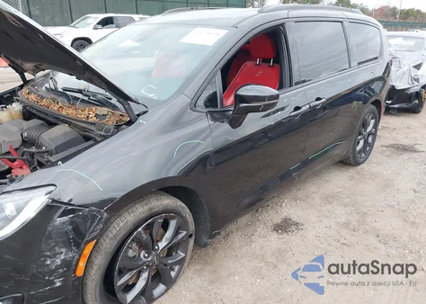 2020 Chrysler Pacifica Red S Edition из США, поврежденный, VIN 2C4RC1GG2LR139502